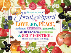 God's Fruit of the Spirit Promise Puzzle